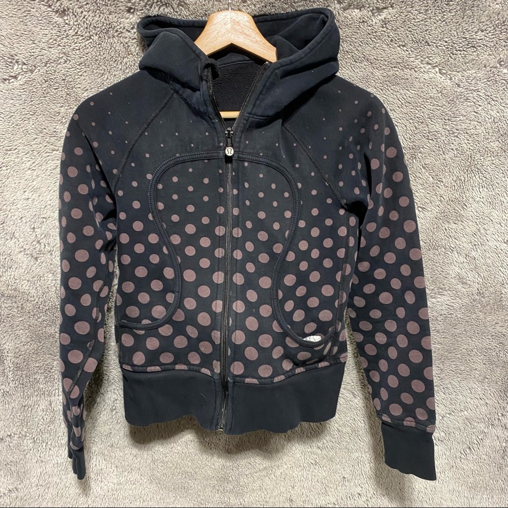 Lululemon Polkadot Scuba Hoodie